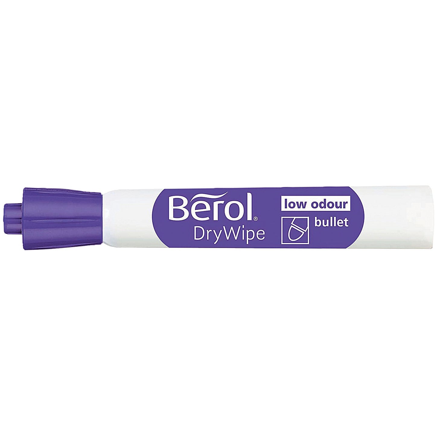 Berol Drywipe Marker, Bullet Tip, Assorted, Pack of 8