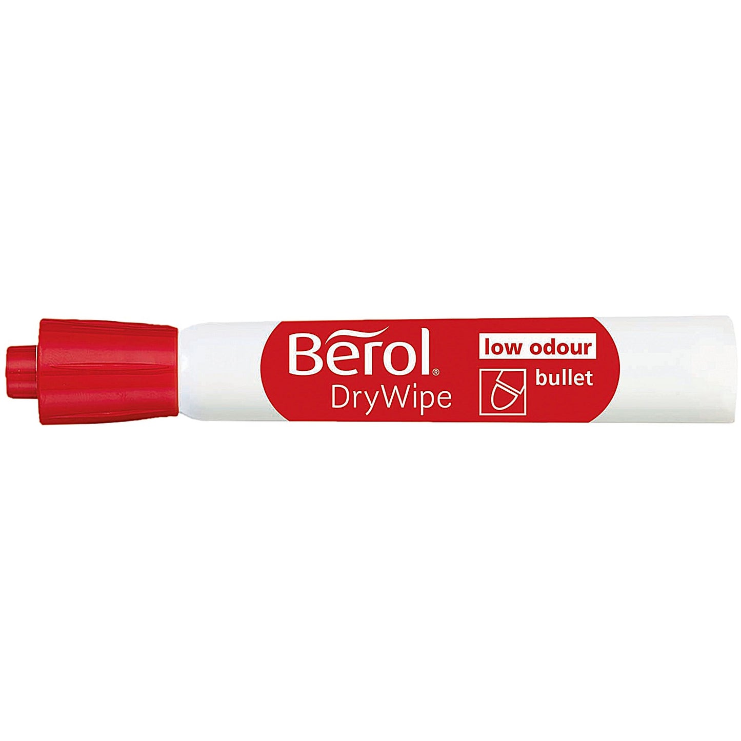 Berol Drywipe Marker, Bullet Tip, Assorted, Pack of 48