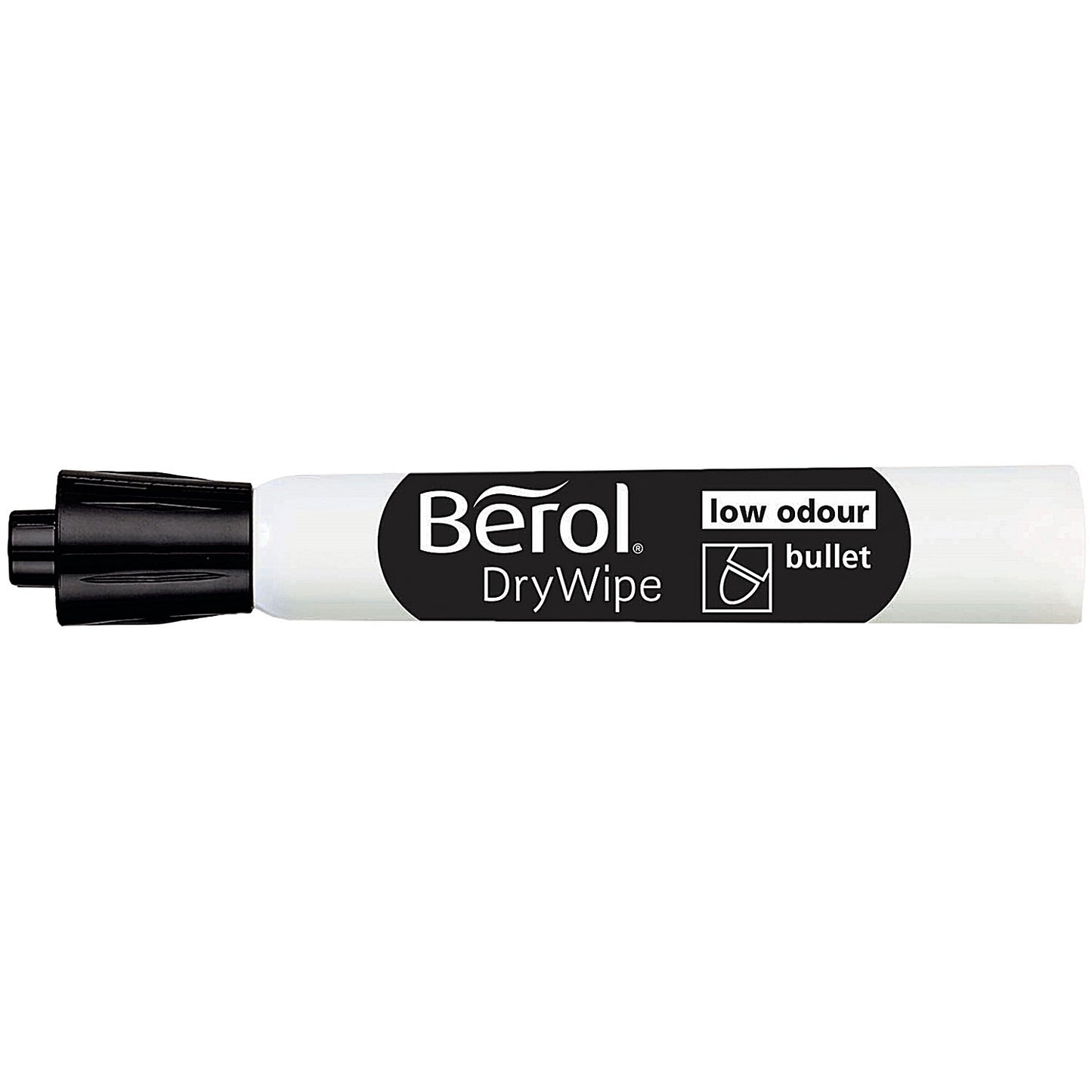 Berol Drywipe Marker, Bullet Tip, Assorted, Pack of 96