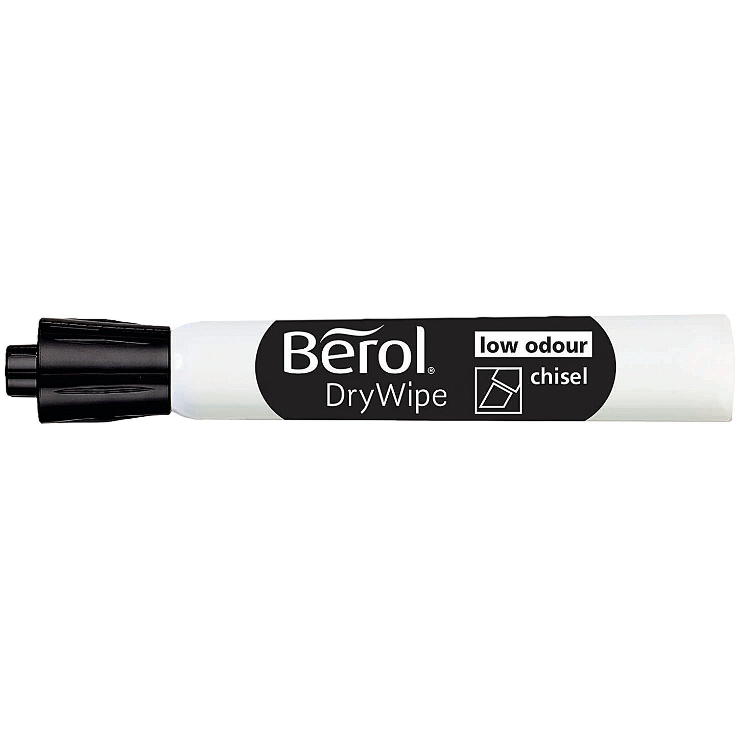 Berol Drywipe Marker, Chisel Tip, Assorted, Pack of 8