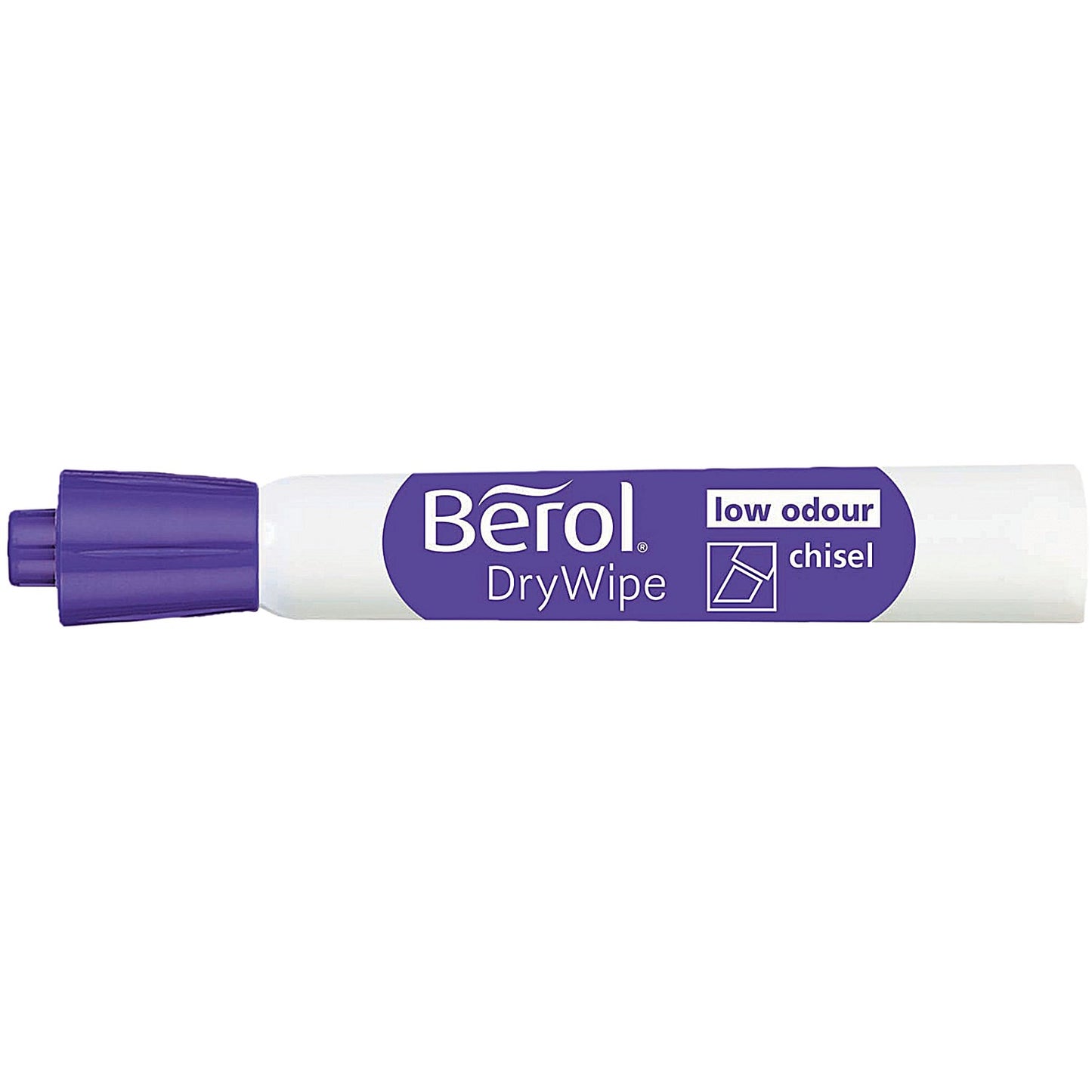 Berol Drywipe Marker, Chisel Tip, Assorted, Pack of 8