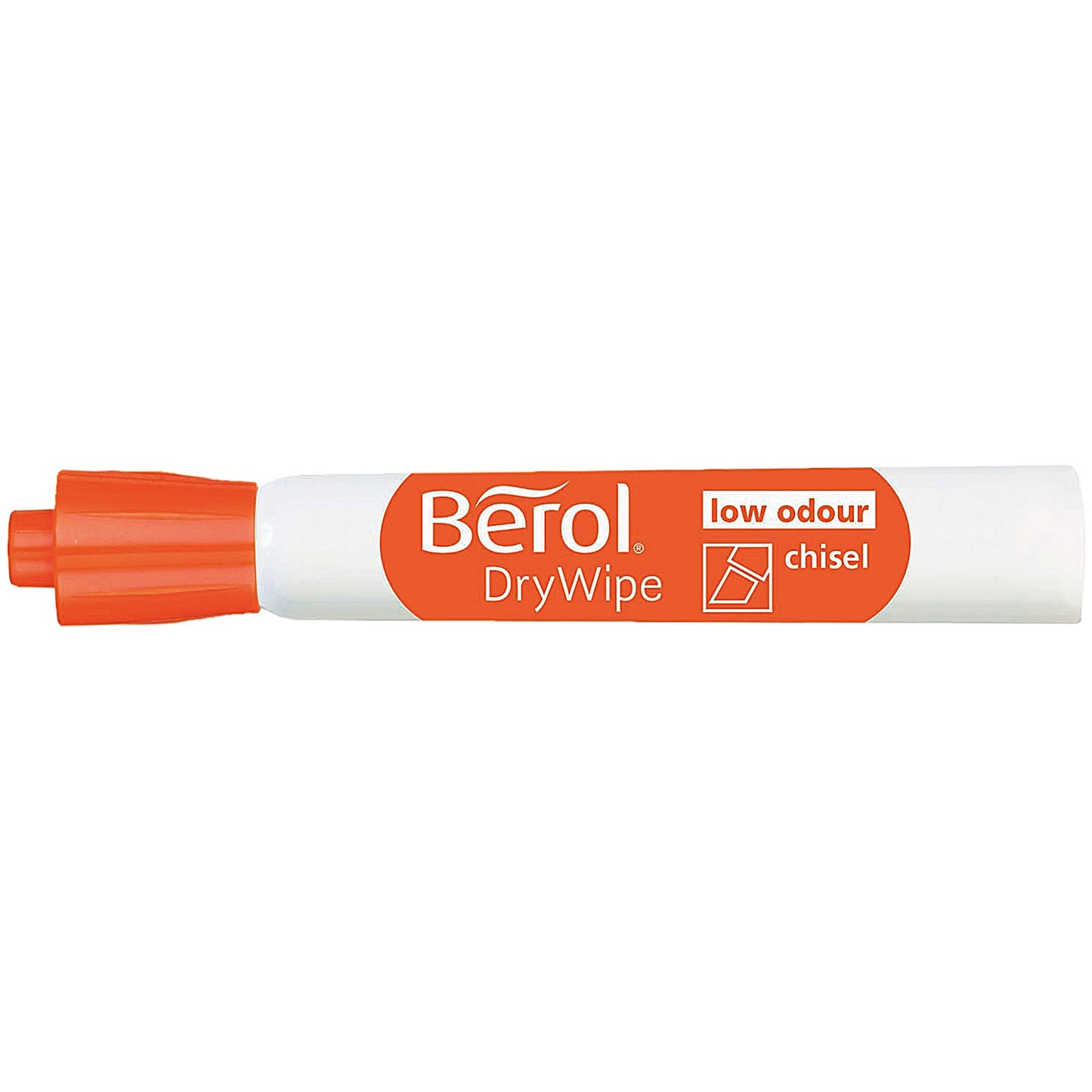 Berol Drywipe Marker, Chisel Tip, Assorted, Pack of 48