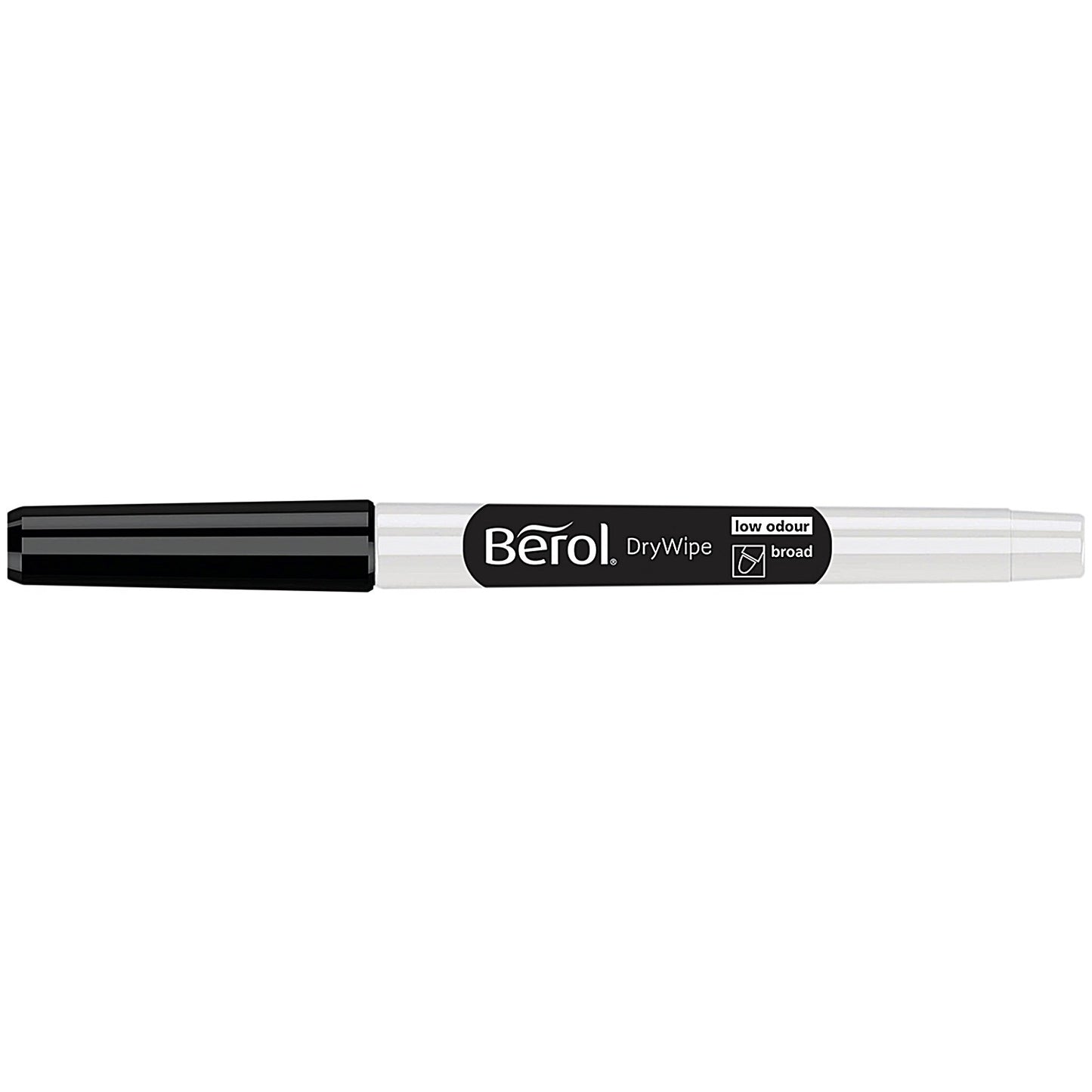 Berol Drywipe Pen, Broad, Black, Pack of 192