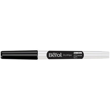 Berol Drywipe Pen, Broad, Black, Pack of 192