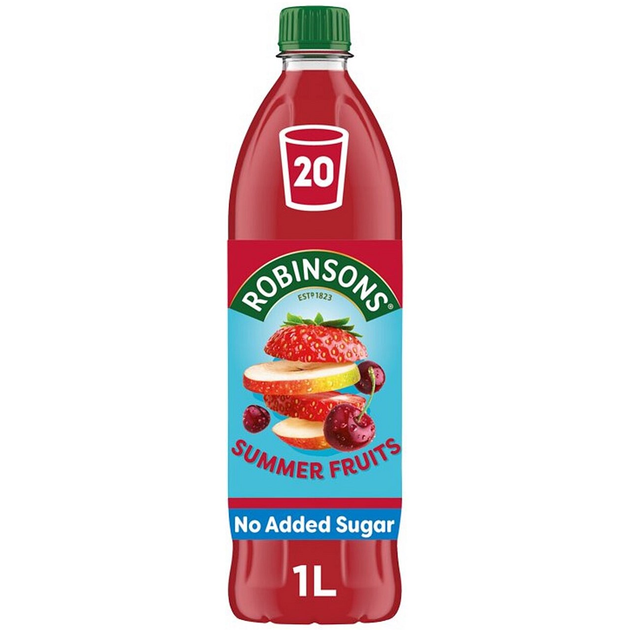 Robinsons No Added Sugar Summer Fruits Squash, 1 Litre Easy2Order : BRT03015