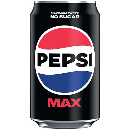 Pepsi Max, 24x330ml Cans