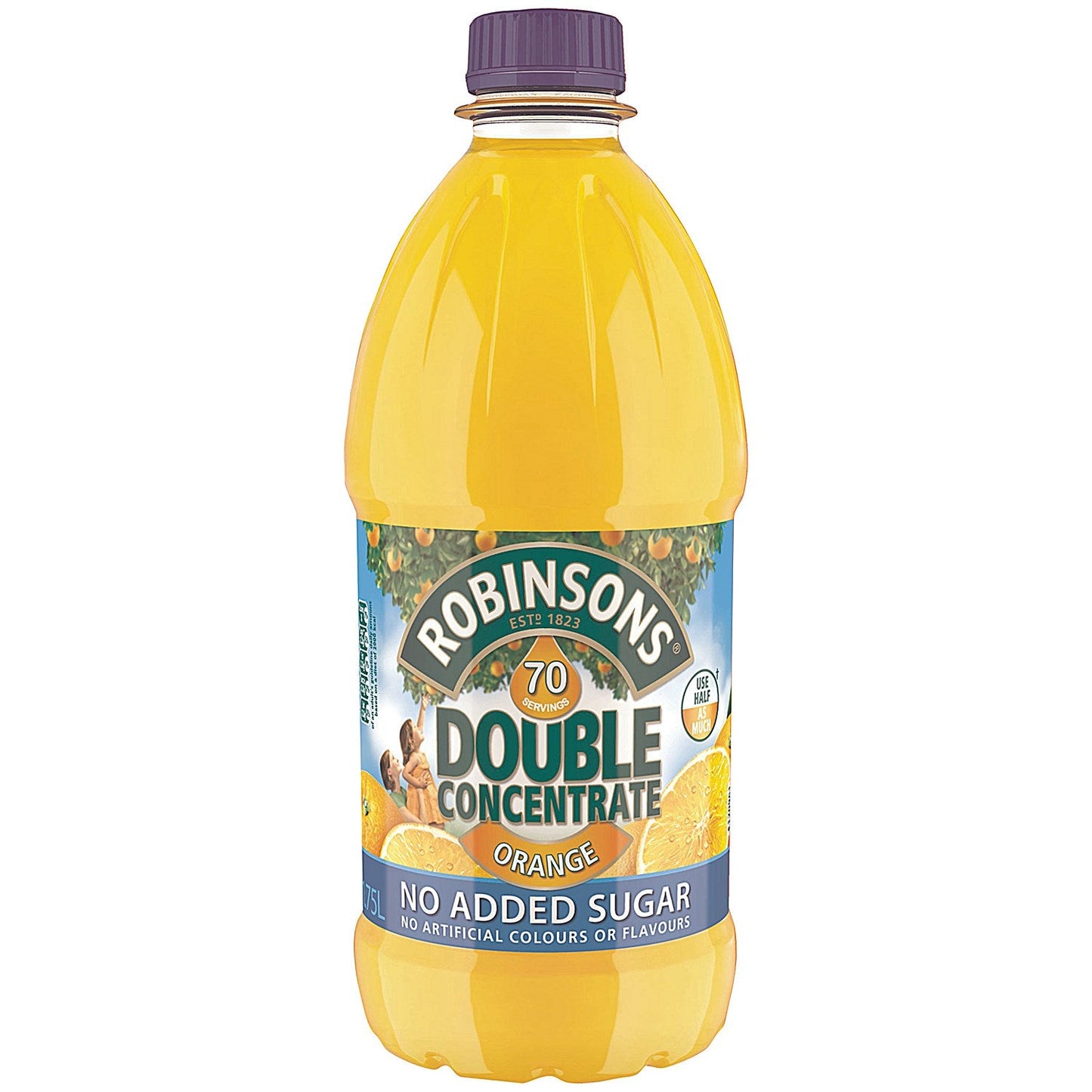 Robinsons Double Concentrate Orange Squash, 1.75 Litres, Pack of 2 Easy2Order : BRT14654