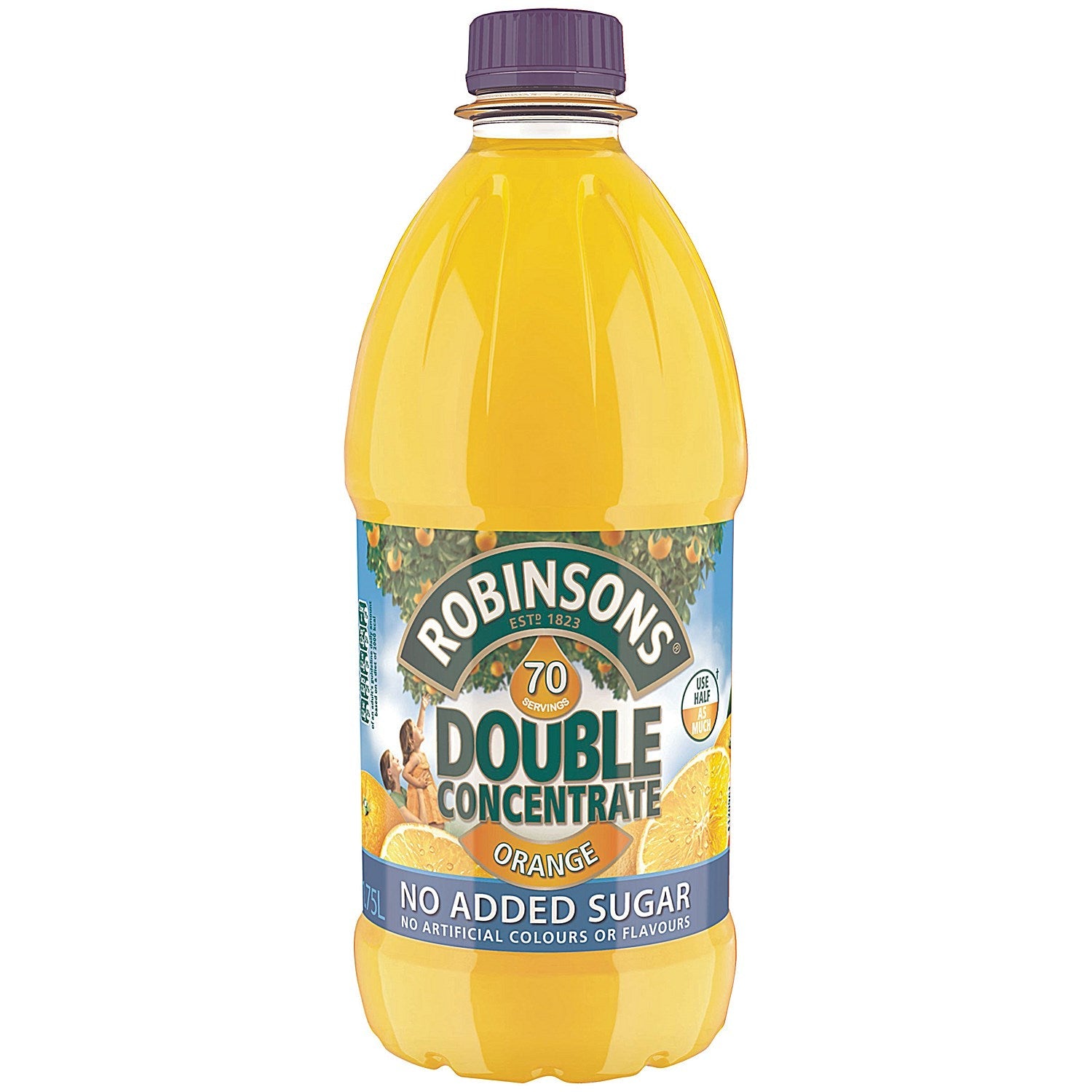 Robinsons Double Concentrate Orange Squash, 1.75 Litres, Pack of 2 Easy2Order : BRT14654