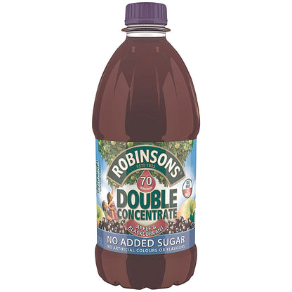 Robinsons Double Concentrate Apple & Blackcurrant Squash, 1.75 Litres, Pack of 2 Easy2Order : BRT14656