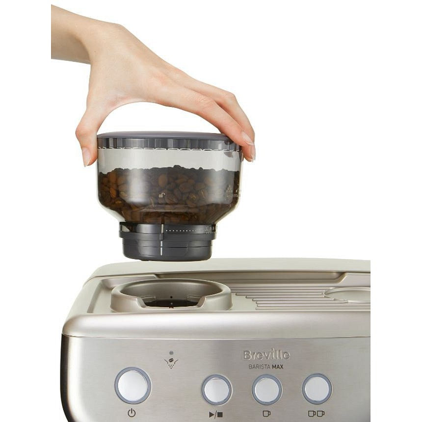 Breville VCF126 Barista Max Coffee Machine, Stainless Steel