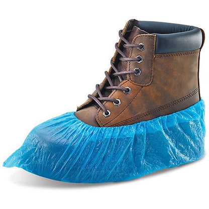 B-Safe Disposable Overshoe, Blue, Pack of 30