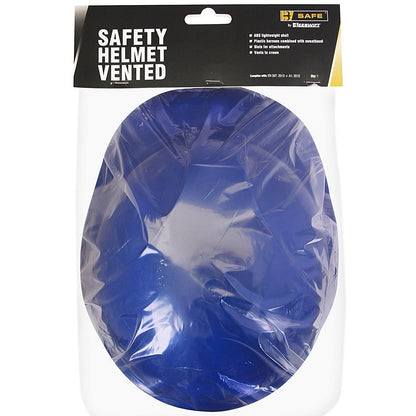 B-Safe Vented Safety Helmet, Blue