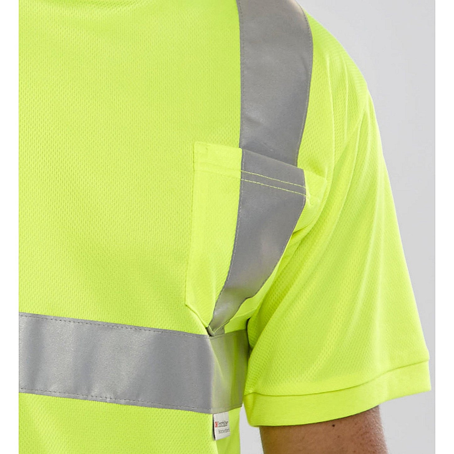 Beeswift Crew Neck T-Shirt, Saturn Yellow, Small