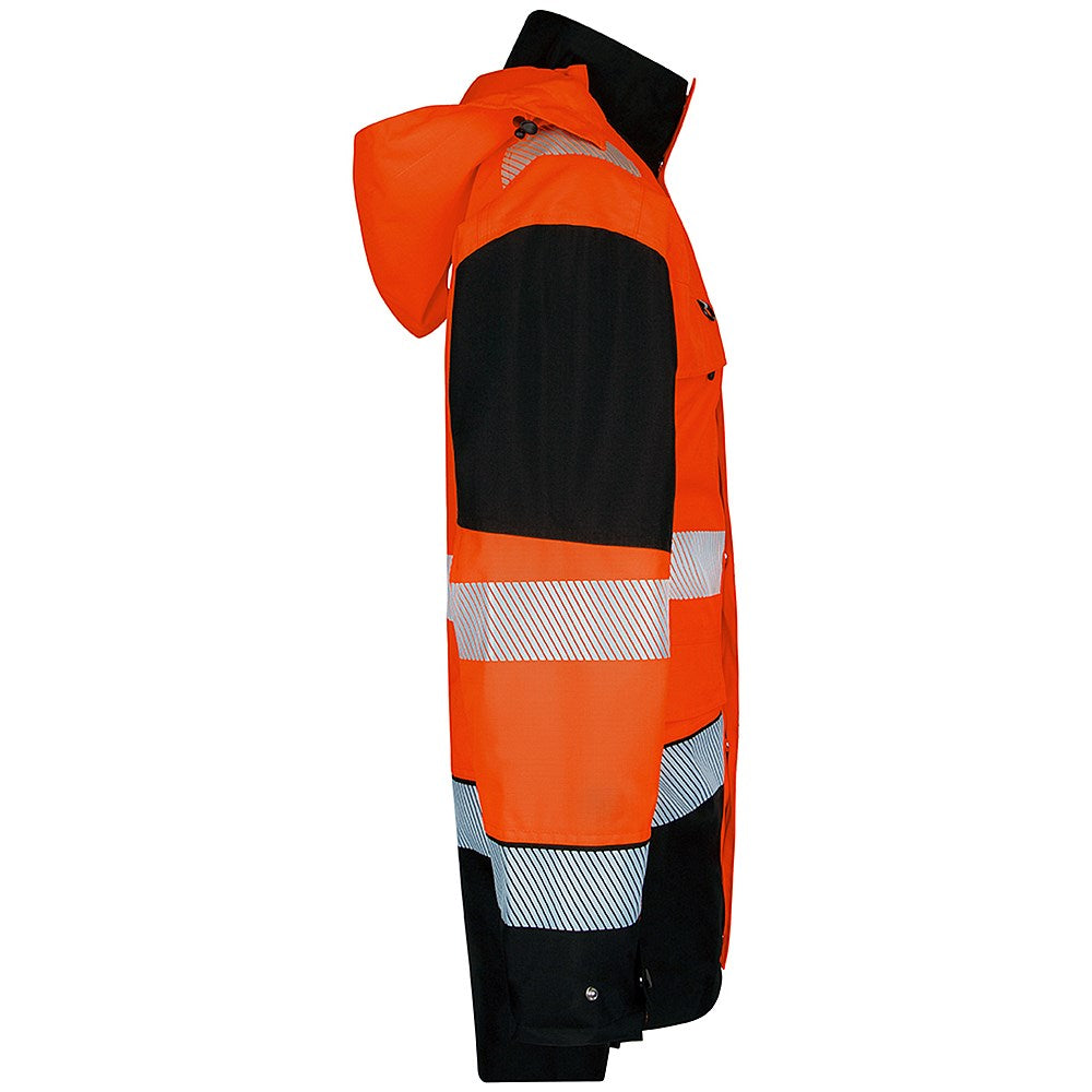 Beeswift Deltic Hi-Viz Two Tone Jacket, Orange & Black, Medium