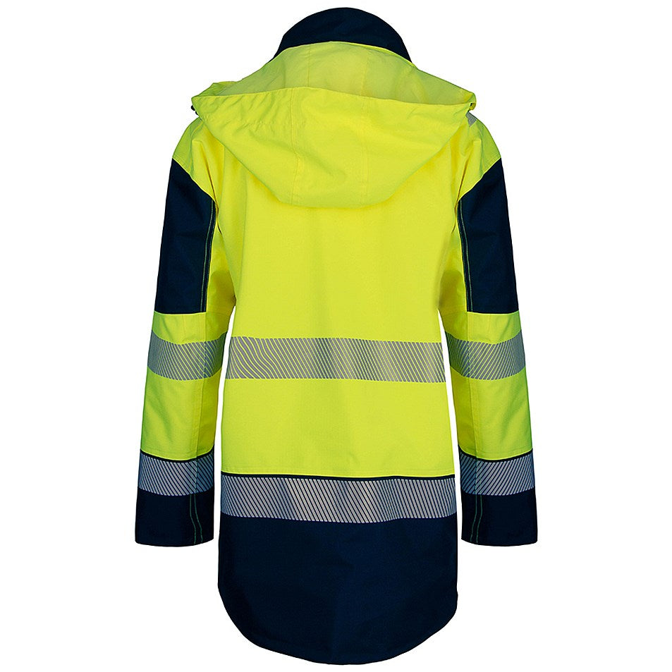 Beeswift Deltic Hi-Viz Two Tone Jacket, Saturn Yellow & Navy Blue, 3XL
