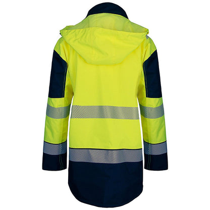 Beeswift Deltic Hi-Viz Two Tone Jacket, Saturn Yellow & Navy Blue, 5XL