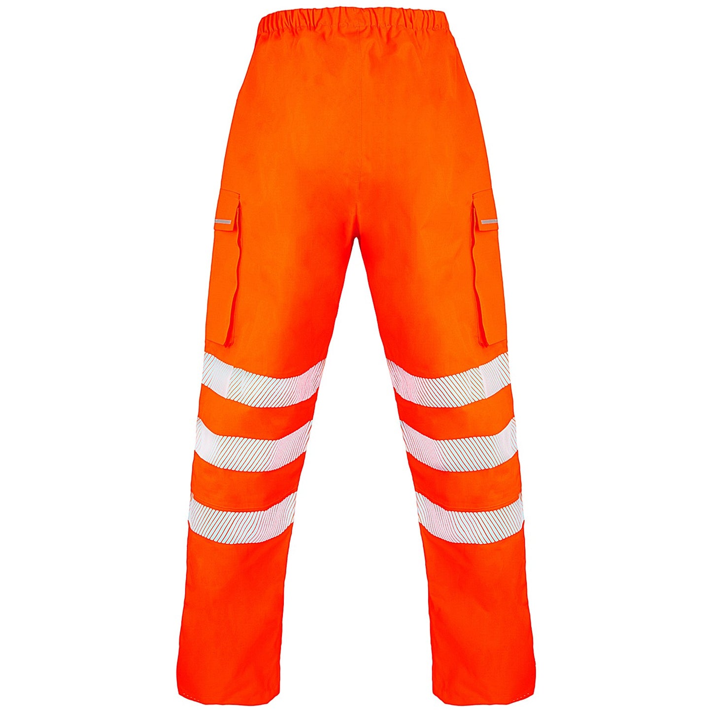 Beeswift Deltic Hi-Vis Overtrousers, Orange, 2XL