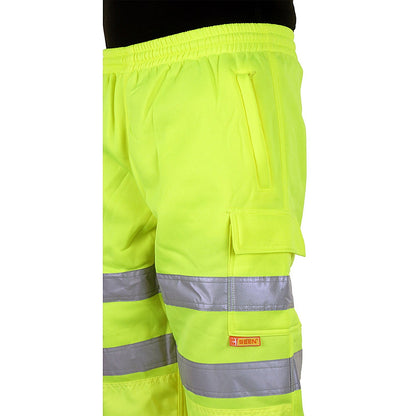 Beeswift Hi Viz Jogging Bottoms, Saturn Yellow, 2XL