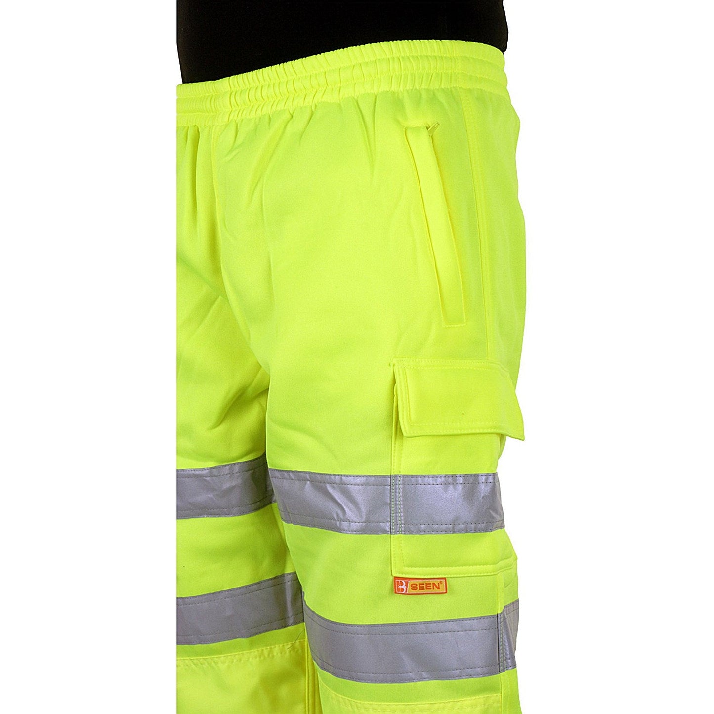 Beeswift Hi Viz Jogging Bottoms, Saturn Yellow, 3XL