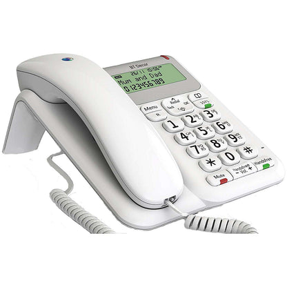 BT Decor 2200 Telephone 3-line LCD 50-entry Phonebook 30 Caller IDs Ref 061127