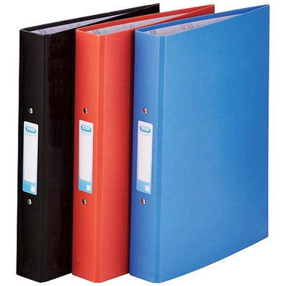 Elba Ring Binder, A4, 2 O-Ring, 25mm Capacity, Blue, Pack of 10