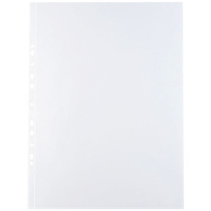 Oxford A3 Portrait Punched Pockets, 120 Micron, Top Opening, Pack of 100
