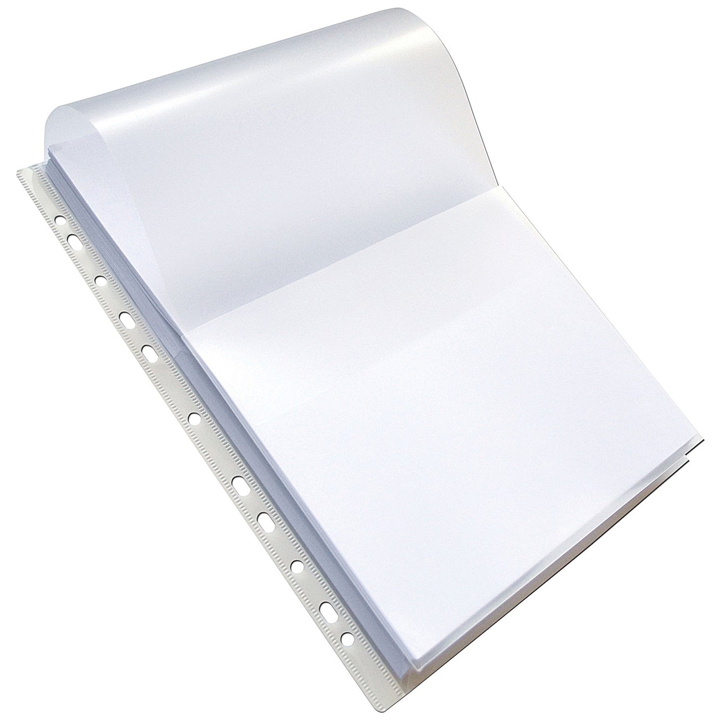 Oxford A4 Expanding Punch Pockets With Flap, 120 Micron, Top Opening, Pack of 10