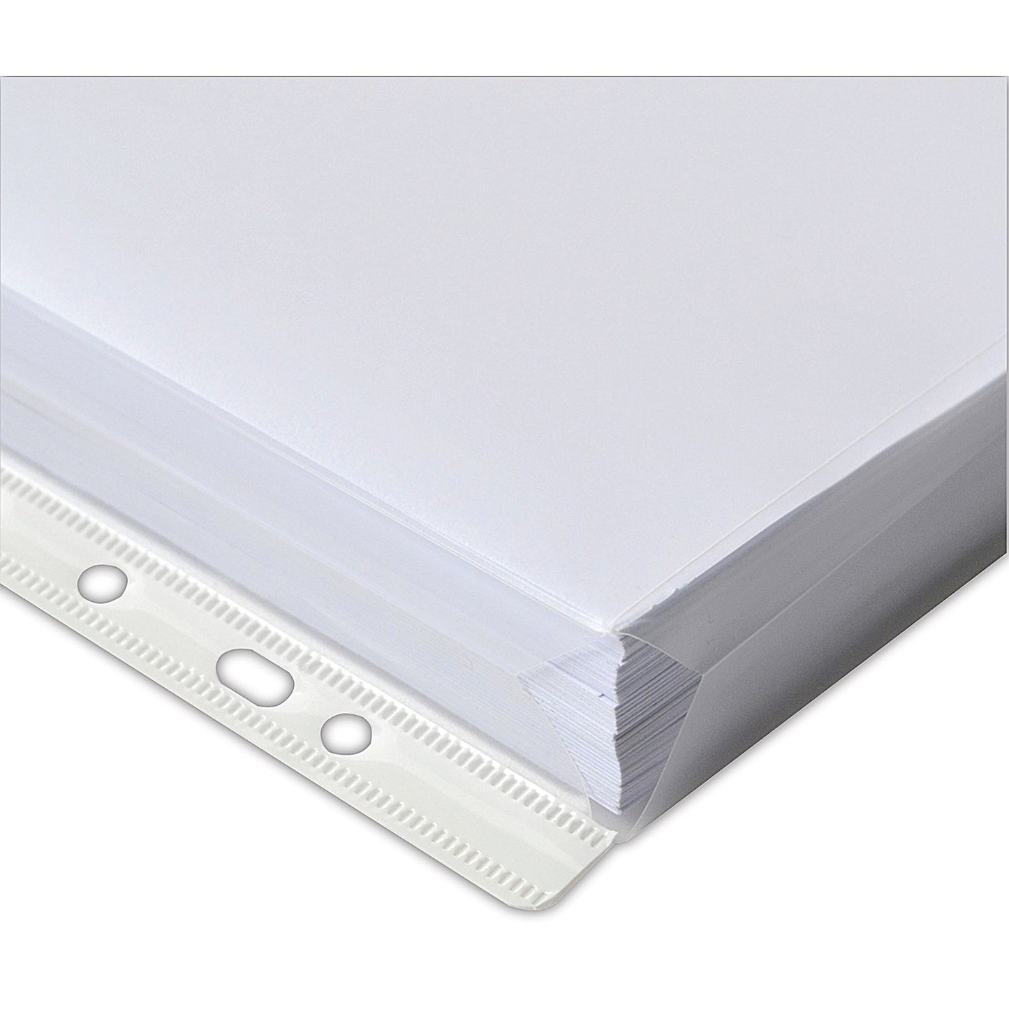 Oxford A4 Expanding Punch Pockets With Flap, 120 Micron, Top Opening, Pack of 10