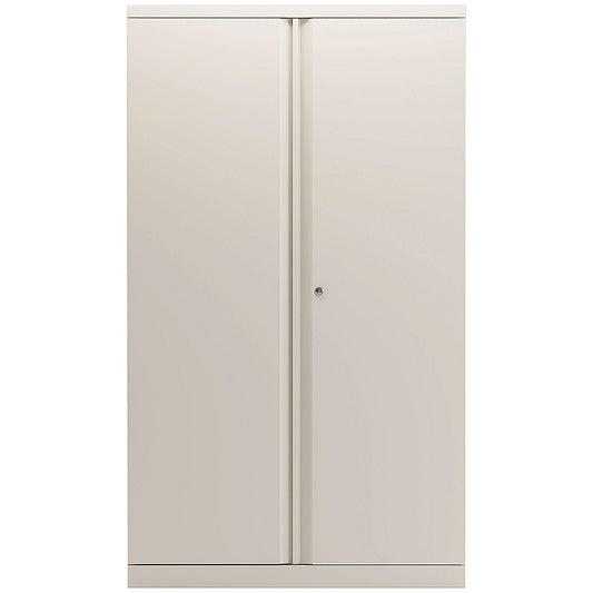 Bisley Tall Metal Cupboard, Supplied Empty, 1570mm High, Chalk White