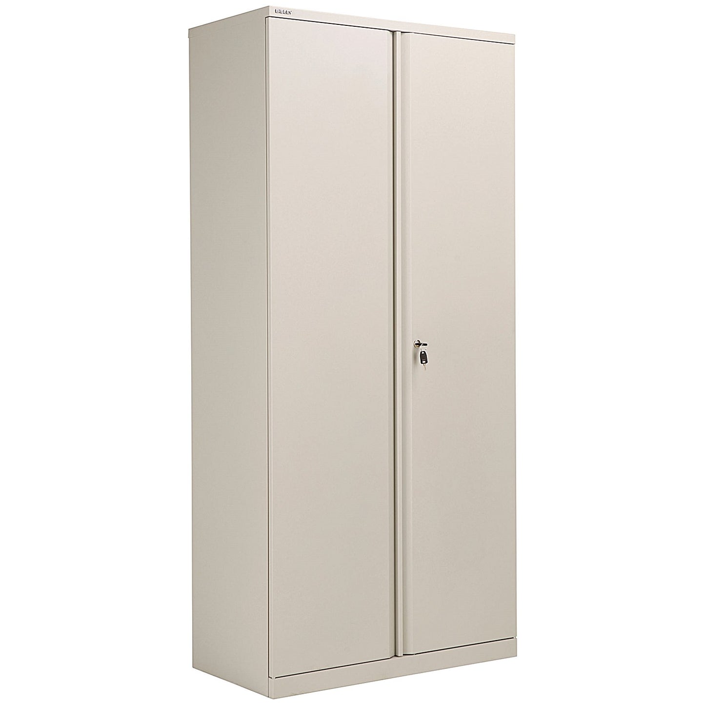 Bisley Extra Tall Metal Cupboard, Supplied Empty, 1970mm High, Goose Grey