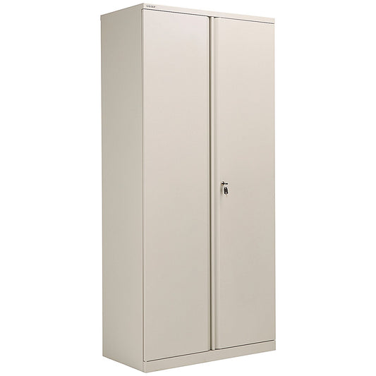 Bisley Extra Tall Metal Cupboard, Supplied Empty, 1970mm High, Goose Grey