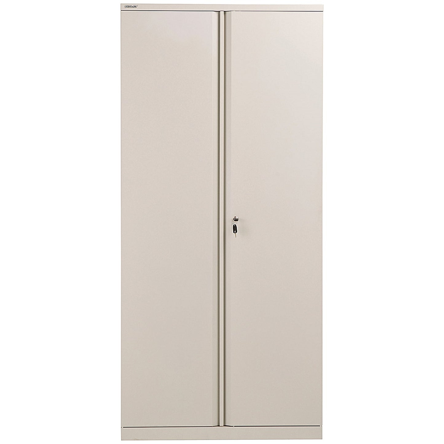 Bisley Extra Tall Metal Cupboard, Supplied Empty, 1970mm High, Goose Grey