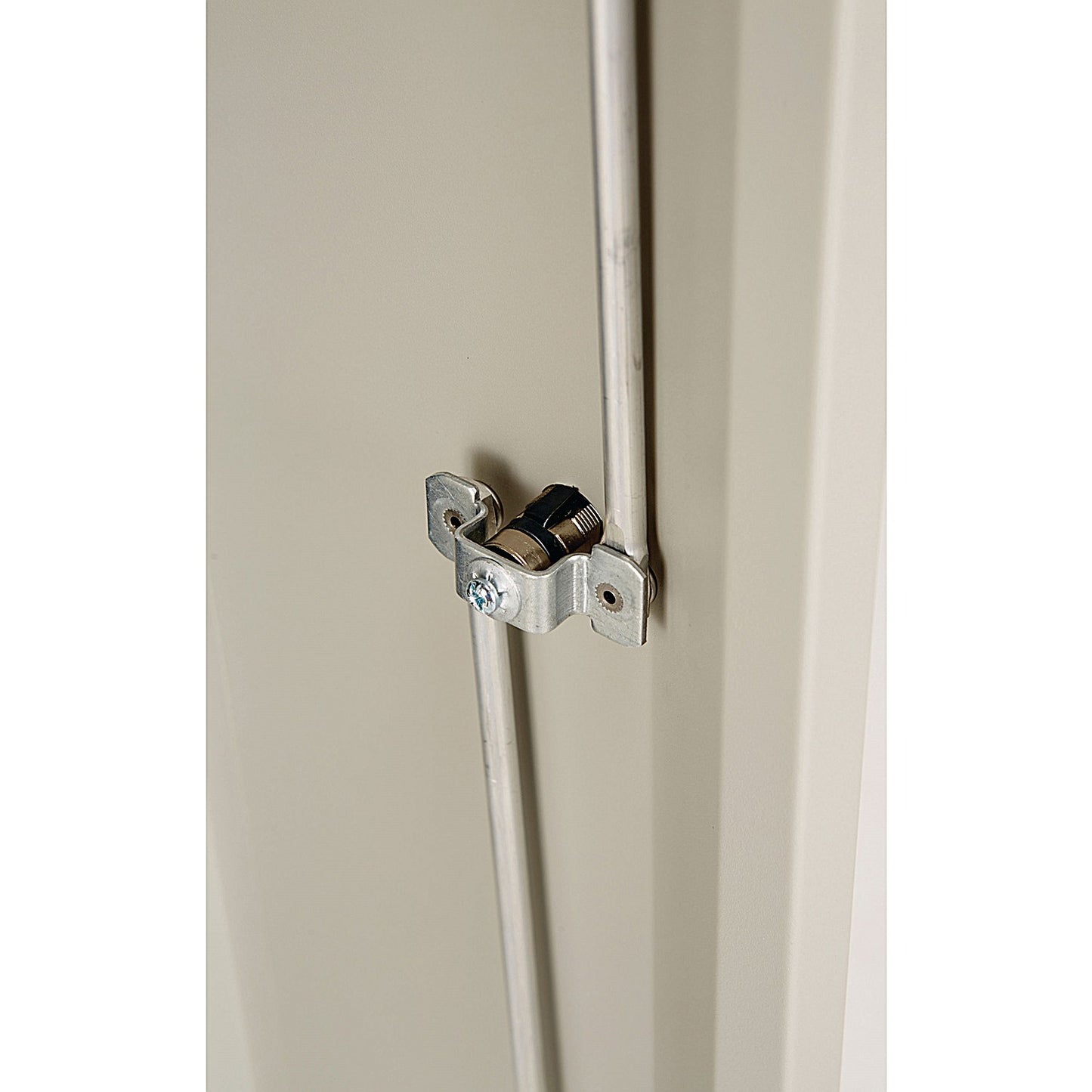 Bisley Extra Tall Metal Cupboard, Supplied Empty, 1970mm High, Goose Grey
