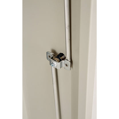 Bisley Extra Tall Metal Cupboard, Supplied Empty, 1970mm High, Goose Grey