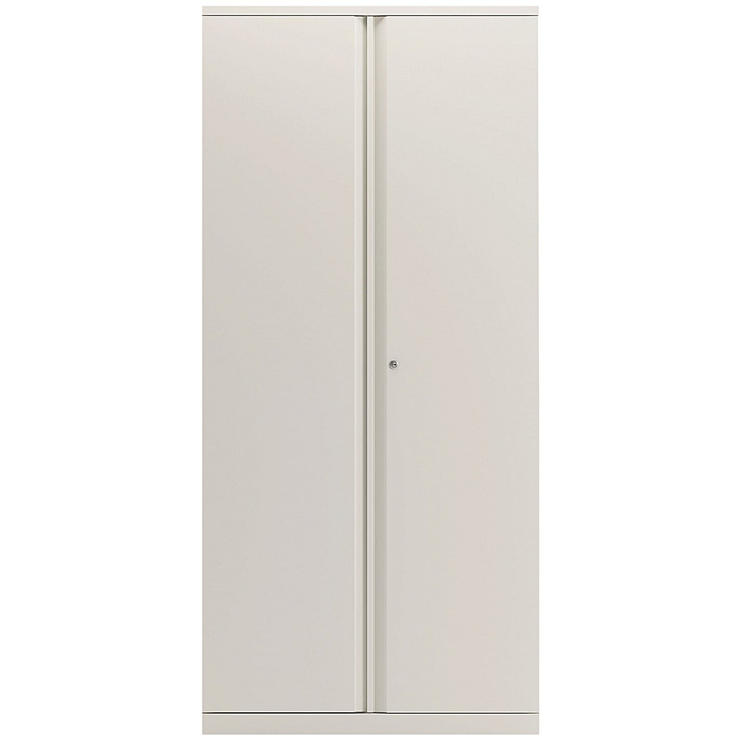 Bisley Extra Tall Metal Cupboard, Supplied Empty, 1970mm High, Chalk White