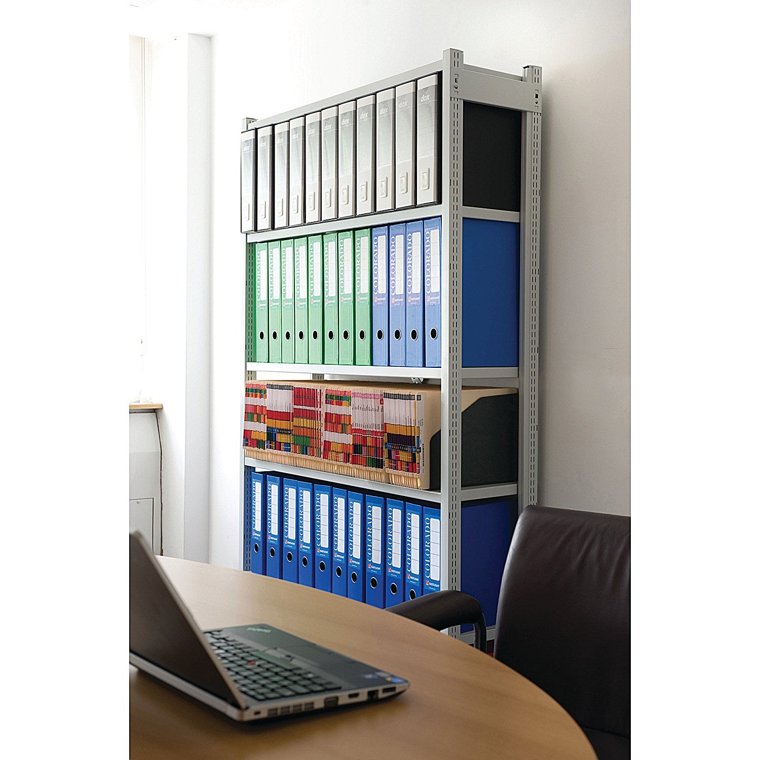 Bisley Shelving Starter Kit, W1000 x D460mm, Grey
