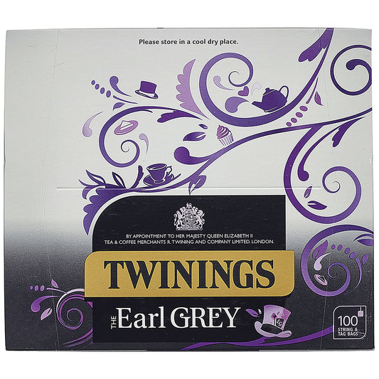 Twinings Fine Earl Grey Tea Bags, Pack of 100