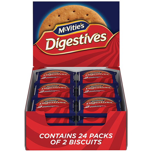 McVities Original Digestives Biscuits Twin Pack, Pack of 24