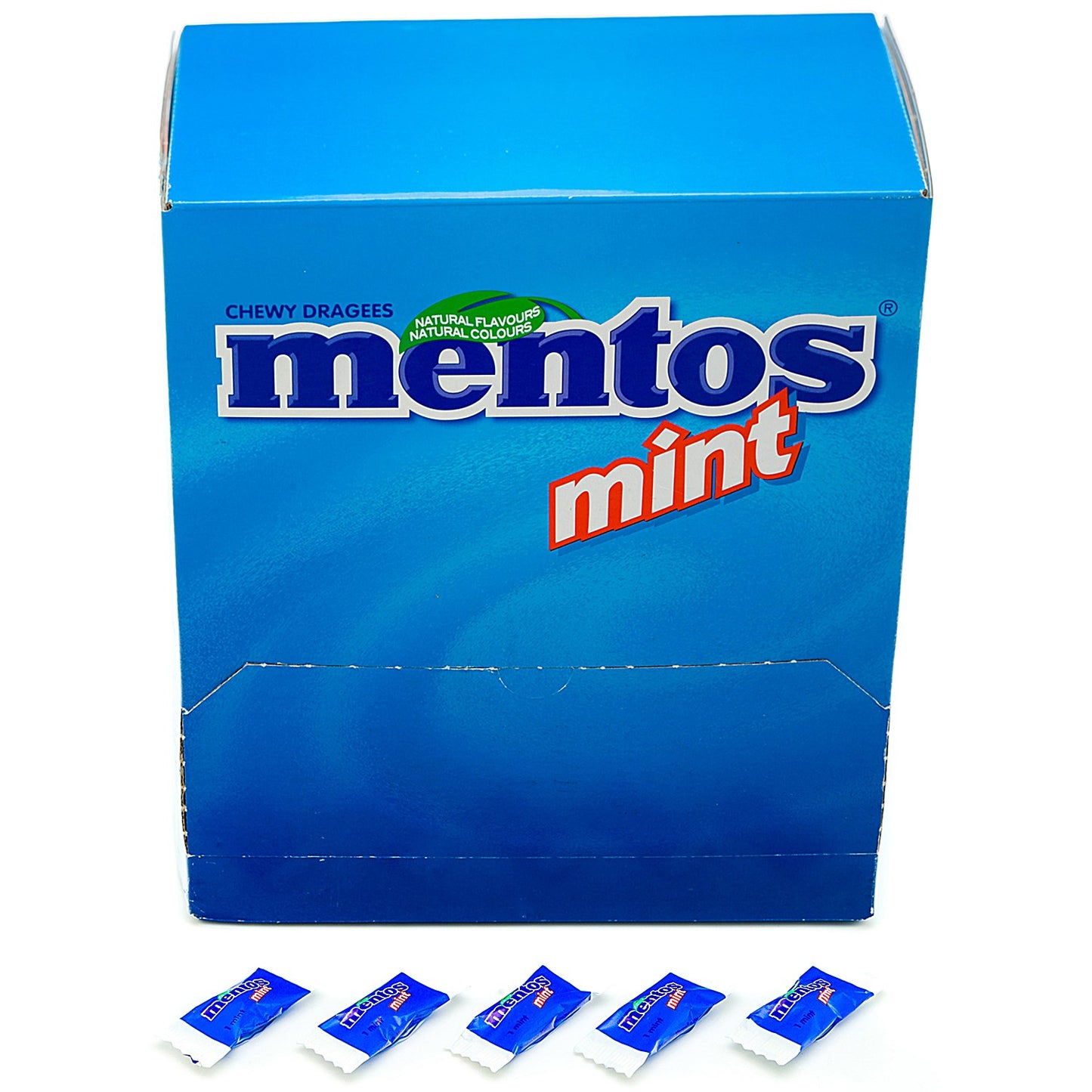 Mentos Mint Individually Wrapped Sweets, Pack of 700