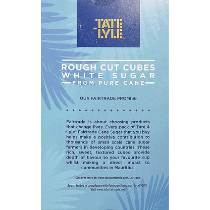 Tate & Lyle Rough-Cut White Sugar Cubes, 1kg