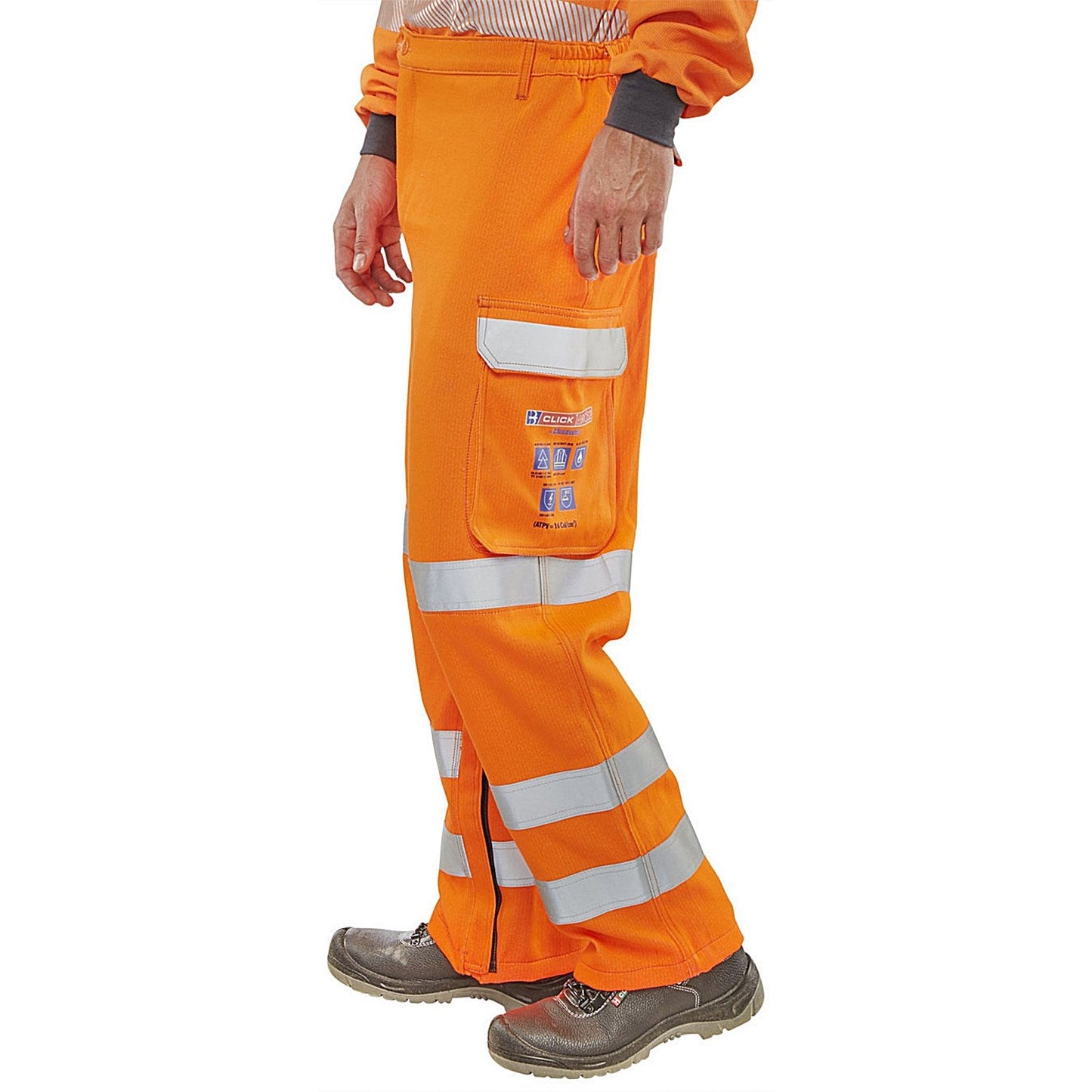 Beeswift Arc Flash GO-RT Trousers, Orange, 42