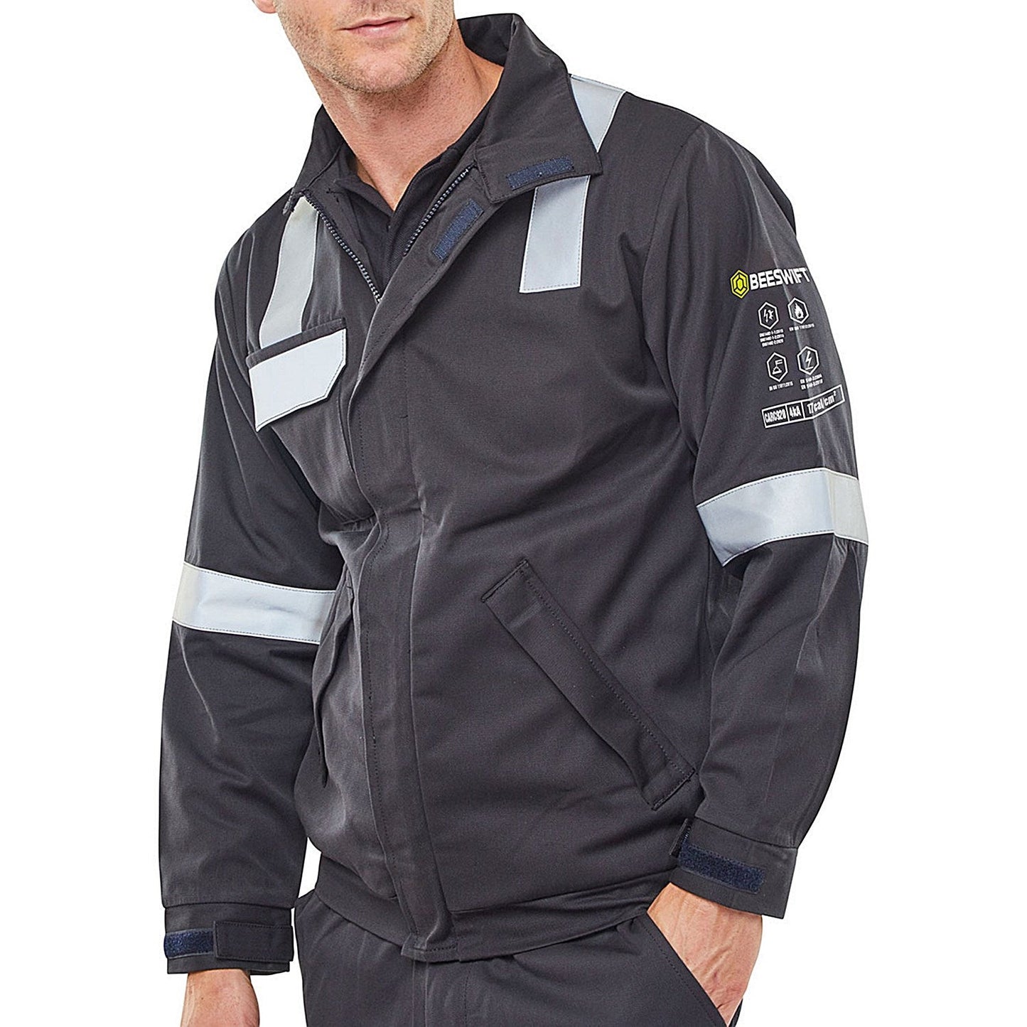 Beeswift Arc Woven Jacket, Navy Blue, Small Easy2Order : CARC920NS