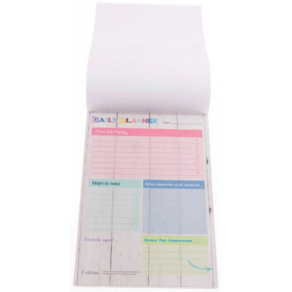 Collins Brighton Daily Planner Desk Pad, A5, 60 Pages