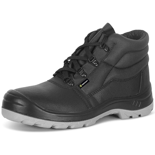 Beeswift 4 D-Ring Boots With Scuff Cap, Black, 4 Easy2Order : CDDSCCMSBL04