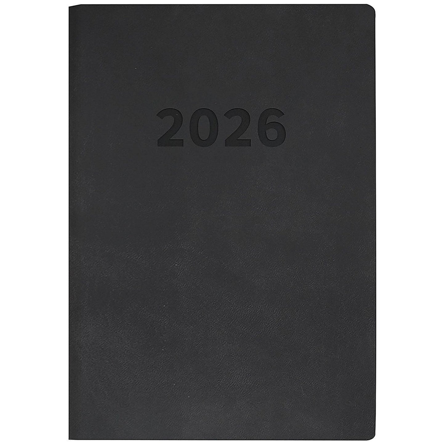 Collins Edge A5 Diary, Day Per Page, Charcoal, 2026