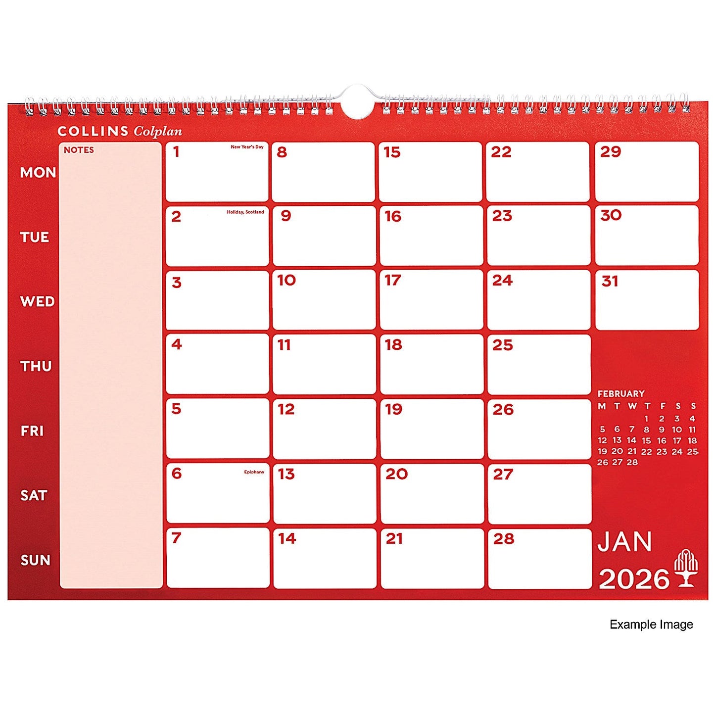 Collins 2026 Memo Calendar, A3 Easy2Order : CDMEMO26