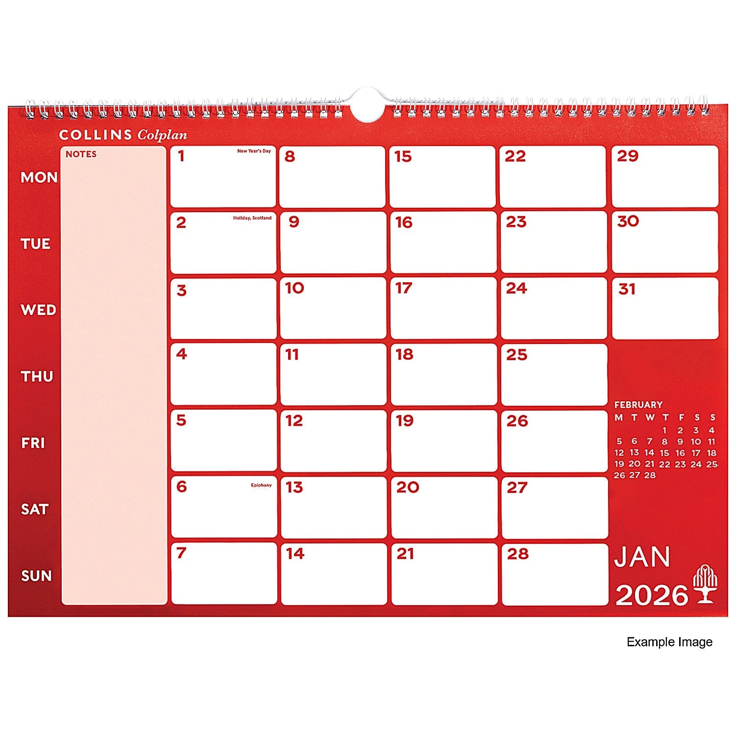 Collins 2026 Memo Calendar, A3 Easy2Order : CDMEMO26