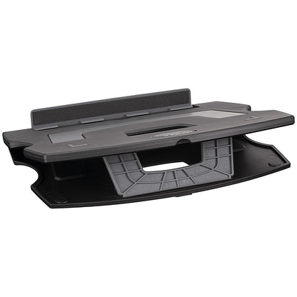 Contour Ergonomics Adjustable Laptop and Tablet Stand, Adjustable Tilt, Black
