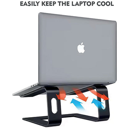 Contour Ergonomics Riser Style Laptop Stand For Laptops Up To 17 Inches Black