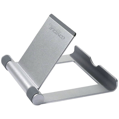 Contour Ergonomics Rotating 360 Degree Rotating Tablet/Phone Stand 4- 13 Inches Silver